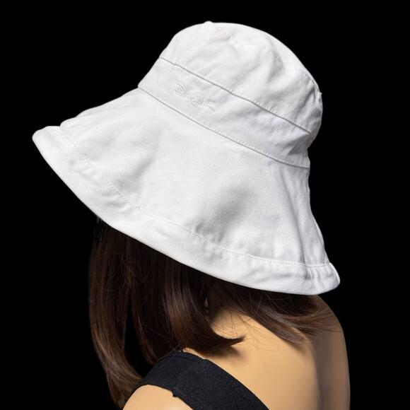 Panama Jack Reversible Bucket Hat Pineapple / White Sun Vacation Cruise - Picture 8 of 9